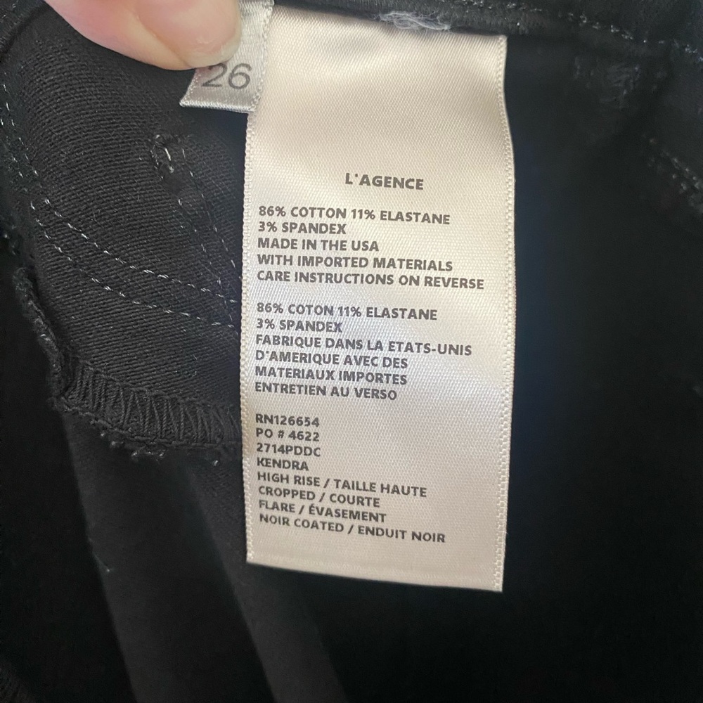 L’Agence Kendra High-Rise Crop Flare Pants - Picture 10 of 10